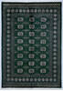 Bokhara Green Hand Knotted 49 X 69  Area Rug 700-147917 Thumb 0