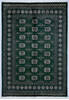 Bokhara Green Hand Knotted 49 X 69 Area Rug 700-147917 Thumb 0