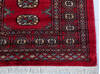Bokhara Red Runner Hand Knotted 27 X 911  Area Rug 700-147918 Thumb 4