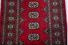 Bokhara Red Runner Hand Knotted 27 X 107 Area Rug 700-147919 Thumb 3