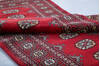 Bokhara Red Runner Hand Knotted 27 X 107 Area Rug 700-147919 Thumb 5