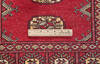 Bokhara Red Runner Hand Knotted 27 X 107  Area Rug 700-147919 Thumb 8