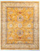 Chobi Yellow Hand Knotted 82 X 100  Area Rug 700-147922 Thumb 0