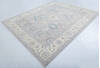 Chobi Light Gray Hand Knotted 811 X 1110 Area Rug 700-147924 Thumb 2