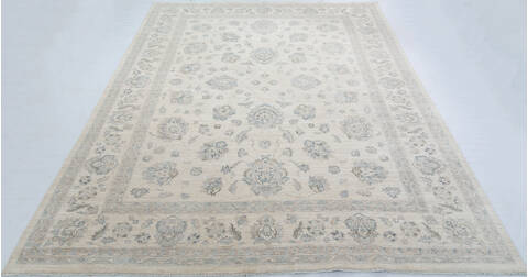 Chobi Beige Hand Knotted 810 X 114 Area Rug 700-147925 Image 1
