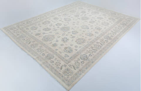 Chobi Beige Hand Knotted 810 X 114 Area Rug 700-147925 Image 2