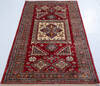 Kazak Red Hand Knotted 311 X 64  Area Rug 700-147929 Thumb 1