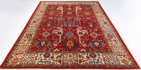 Chobi Red Hand Knotted 91 X 1111 Area Rug 700-147930 Image 1
