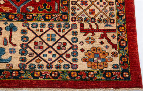 Chobi Red Hand Knotted 91 X 1111 Area Rug 700-147930 Image 5
