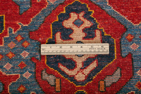 Chobi Red Hand Knotted 91 X 1111 Area Rug 700-147930 Image 7