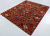 Chobi Red Hand Knotted 82 X 99 Area Rug 700-147931 Thumb 2