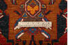 Chobi Red Hand Knotted 82 X 99 Area Rug 700-147931 Thumb 7
