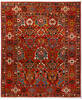Chobi Red Hand Knotted 82 X 99 Area Rug 700-147931 Thumb 0