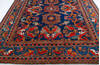 Chobi Blue Hand Knotted 83 X 910 Area Rug 700-147933 Thumb 3