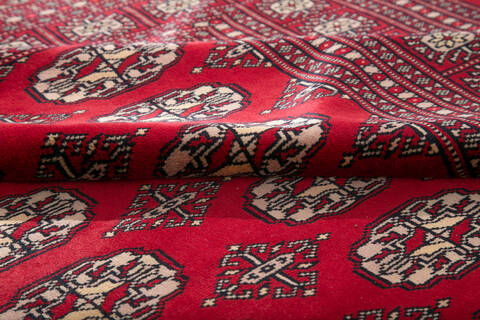 Bokhara Red Hand Knotted 610 X 94 Area Rug 700-147935 Image 5
