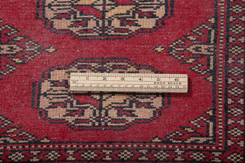 Bokhara Red Hand Knotted 610 X 94 Area Rug 700-147935 Image 6