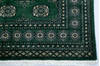 Bokhara Green Hand Knotted 49 X 69 Area Rug 700-147937 Thumb 4