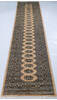 Bokhara Beige Runner Hand Knotted 27 X 117 Area Rug 700-147938 Thumb 1