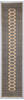Bokhara Beige Runner Hand Knotted 27 X 117 Area Rug 700-147938 Thumb 0