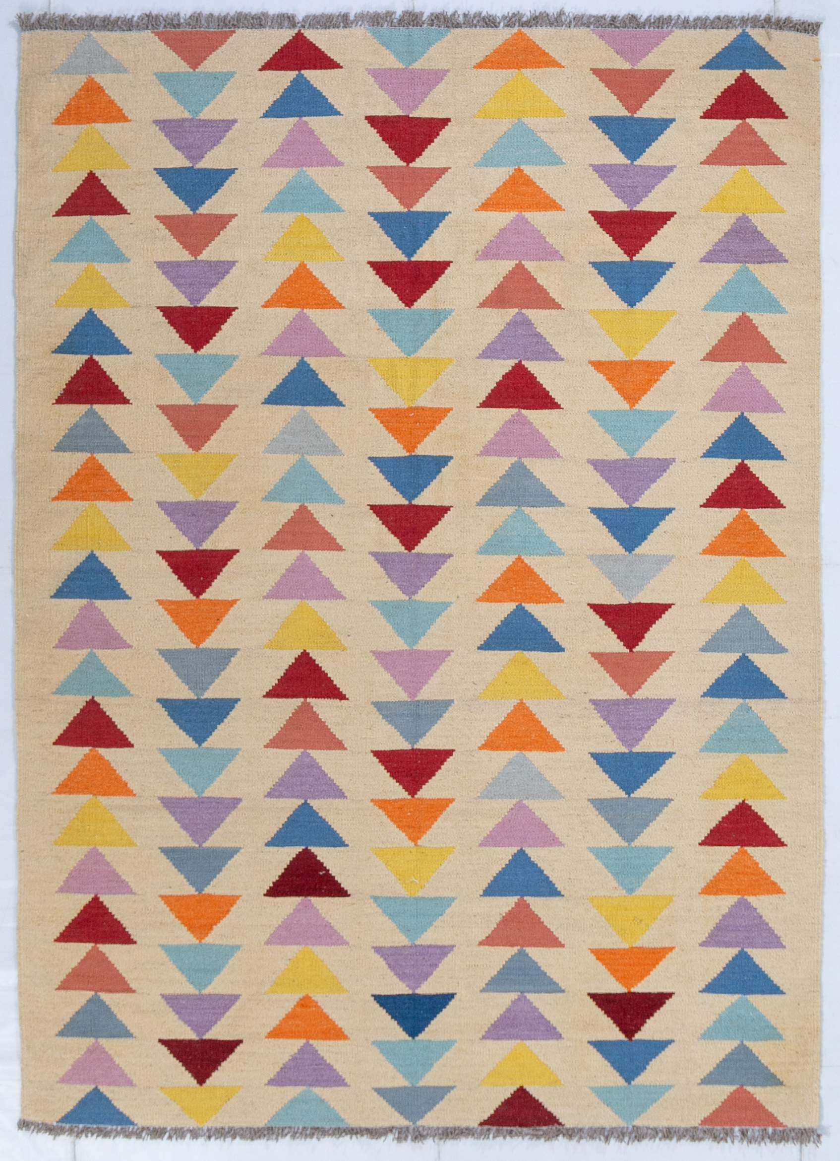 Kilim Multicolor Hand Knotted 59 X 710  Area Rug 700-147942 Thumb 0
