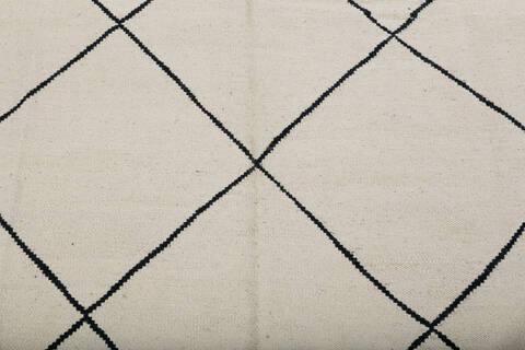 Kilim Beige Hand Knotted 56 X 79 Area Rug 700-147947 Image 4