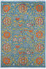 Chobi Light Blue Hand Knotted 61 X 90  Area Rug 700-147948 Thumb 0