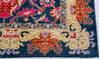 Chobi Blue Hand Knotted 82 X 101  Area Rug 700-147952 Thumb 4