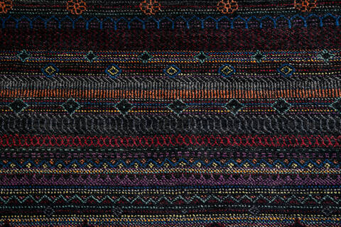 Chobi Black Hand Knotted 81 X 100 Area Rug 700-147954 Image 5