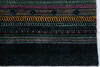 Chobi Black Hand Knotted 81 X 100 Area Rug 700-147954 Thumb 3