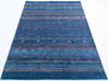 Chobi Blue Hand Knotted 47 X 68 Area Rug 700-147958 Thumb 1