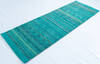 Chobi Green Runner Hand Knotted 27 X 86  Area Rug 700-147960 Thumb 2