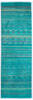 Chobi Green Runner Hand Knotted 27 X 86  Area Rug 700-147960 Thumb 0