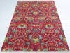 Chobi Red Hand Knotted 60 X 91  Area Rug 700-147964 Thumb 1