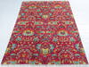 Chobi Red Hand Knotted 60 X 91 Area Rug 700-147964 Thumb 1