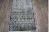 Geometric Blue Runner Hand Knotted 26 X 910  Area Rug 905-147968 Thumb 2