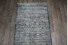 Geometric Blue Runner Hand Knotted 26 X 910  Area Rug 905-147968 Thumb 4