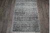 Geometric White Runner Hand Knotted 26 X 101  Area Rug 905-147969 Thumb 2