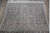 Geometric White Runner Hand Knotted 26 X 101  Area Rug 905-147969 Thumb 7