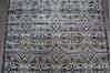 Geometric Grey Runner Hand Knotted 26 X 41  Area Rug 905-147970 Thumb 3