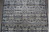 Geometric Grey Runner Hand Knotted 26 X 41 Area Rug 905-147970 Thumb 3