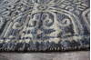 Geometric Grey Runner Hand Knotted 26 X 41 Area Rug 905-147970 Thumb 6