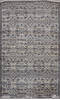 Geometric Grey Runner Hand Knotted 26 X 41 Area Rug 905-147970 Thumb 0