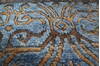 Geometric Blue Runner Hand Knotted 26 X 40  Area Rug 905-147971 Thumb 3