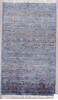 Geometric Blue Runner Hand Knotted 26 X 40 Area Rug 905-147971 Thumb 0