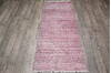 Geometric Grey Runner Hand Knotted 26 X 60  Area Rug 905-147972 Thumb 5