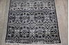 Geometric Black Runner Hand Knotted 26 X 60  Area Rug 905-147973 Thumb 2