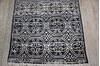Geometric Black Runner Hand Knotted 26 X 60 Area Rug 905-147973 Thumb 2