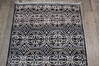 Geometric Black Runner Hand Knotted 26 X 60  Area Rug 905-147973 Thumb 4