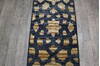 Jaipur Black Runner Hand Knotted 26 X 910 Area Rug 905-147976 Thumb 3
