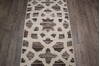 Jaipur White Runner Hand Knotted 26 X 100  Area Rug 905-147977 Thumb 3